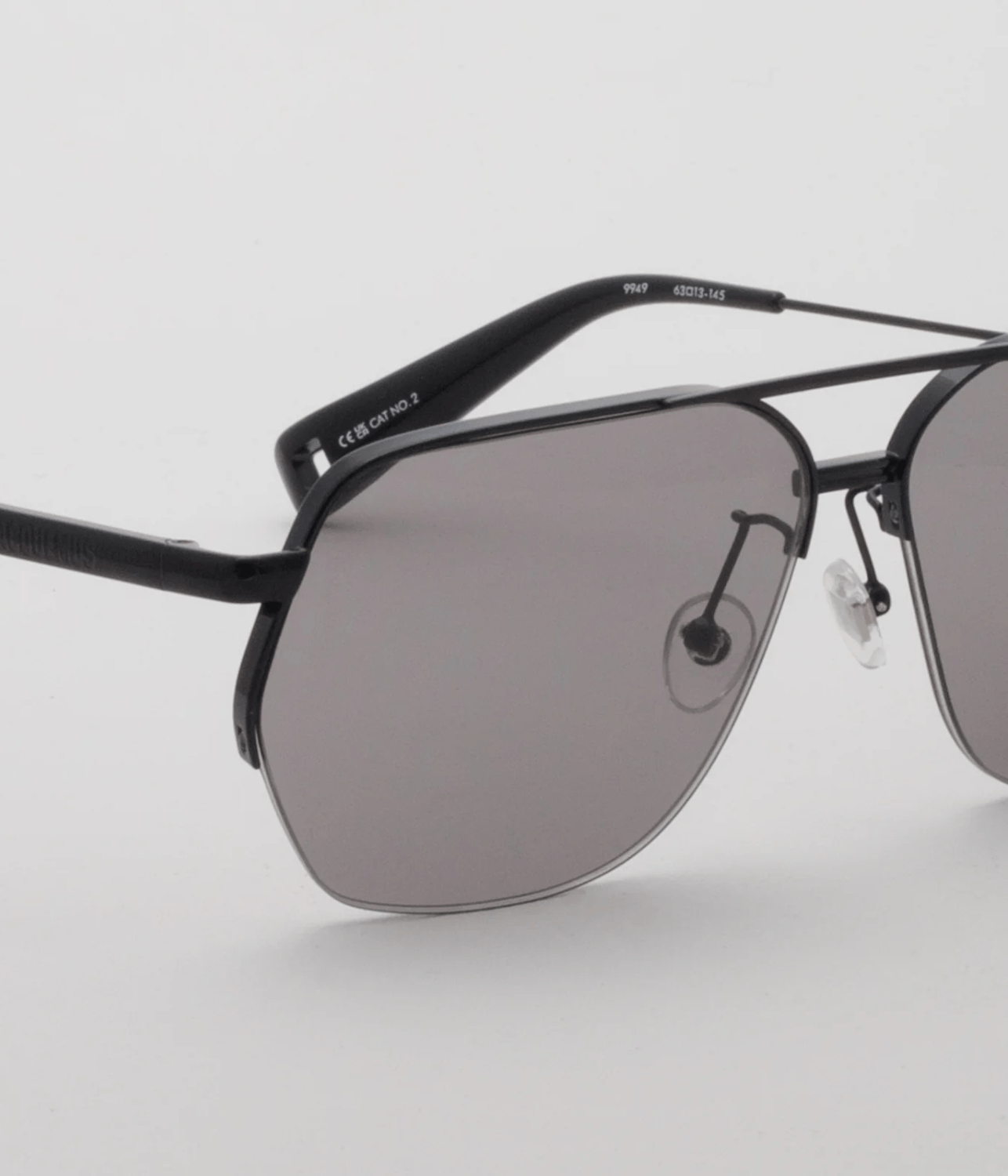 AVIADOR BLACK | GREY | JACQUEMUS JACQUEMUS AVIADOR BLACK | GREY