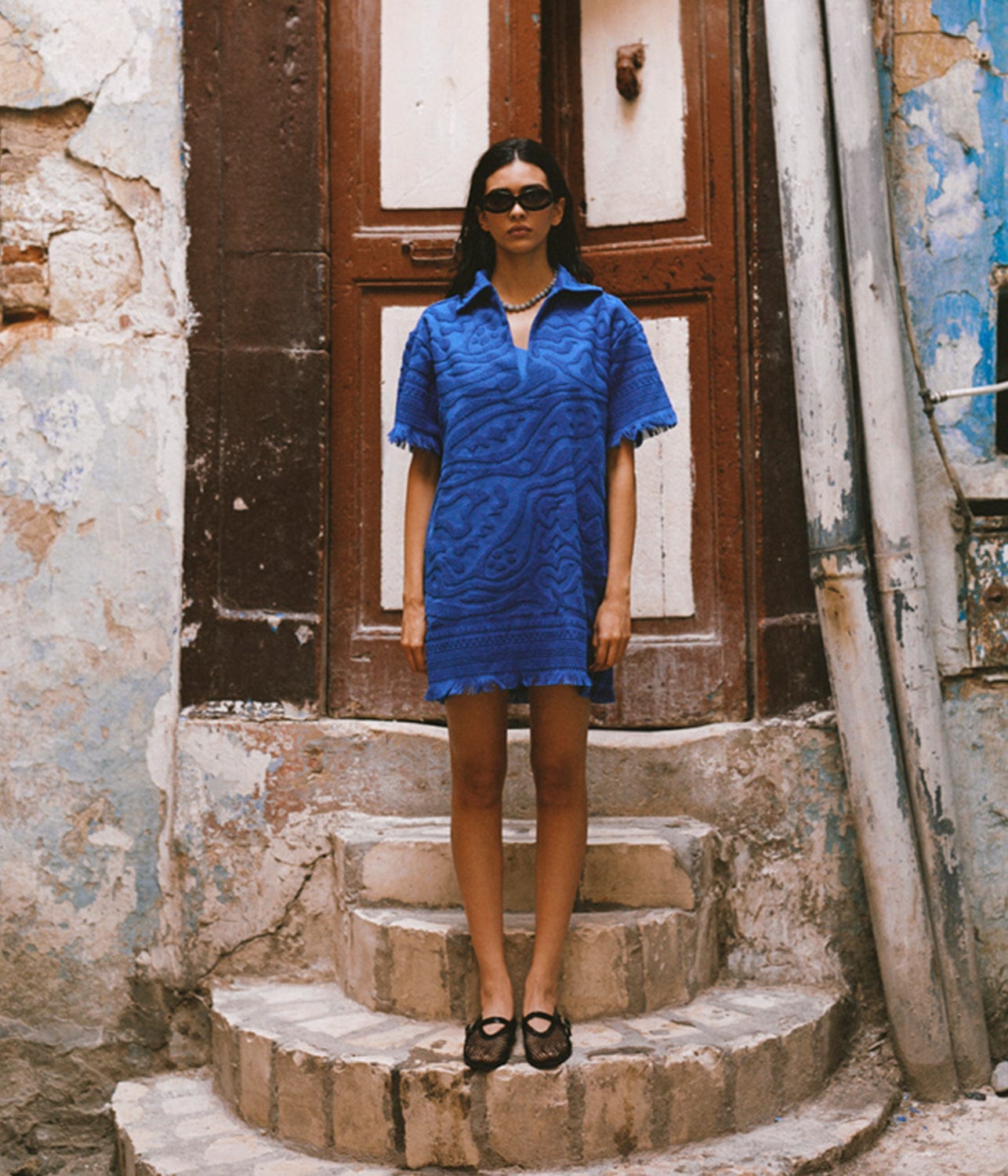 OAS - Rapture Aya Terry Dress