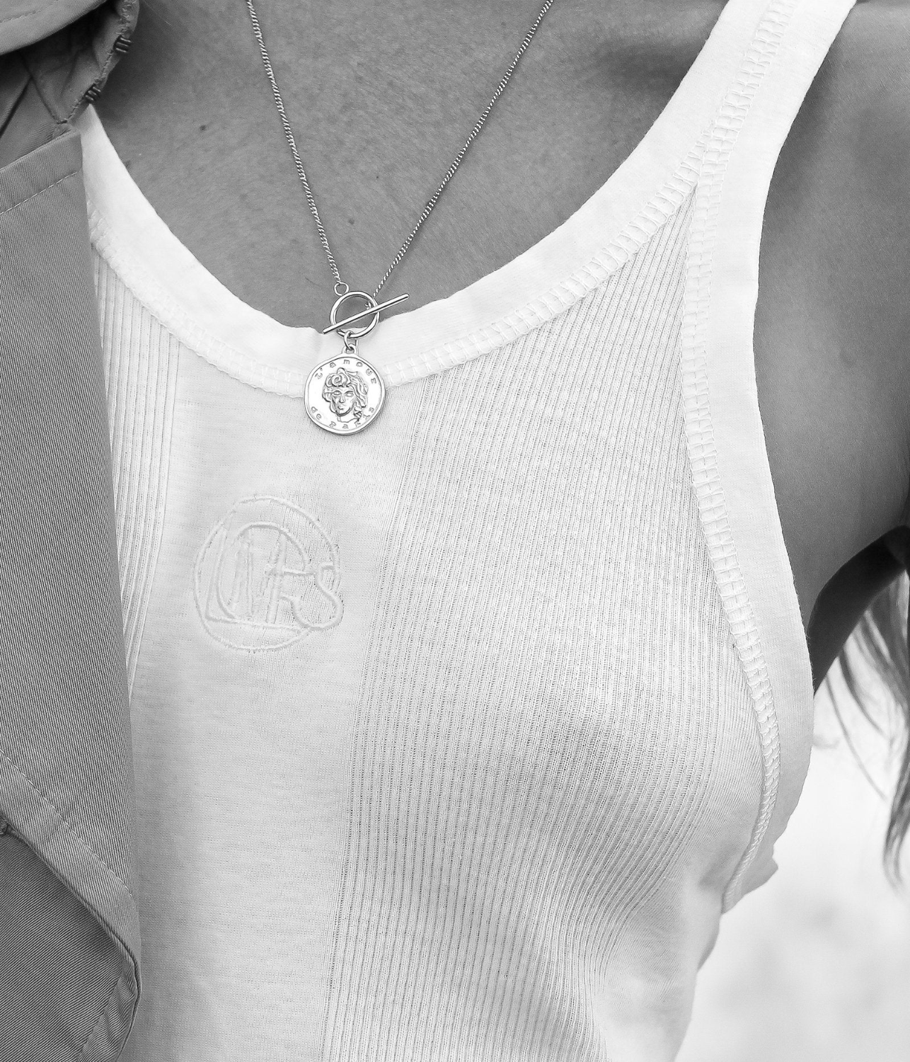 BASQUIAT SINGLET WHITE | LOOMES  LOOMES BASQUIAT SINGLET WHITE