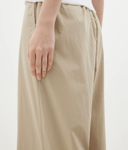 BASSIKE COTTON SUMMER PANT- TAN