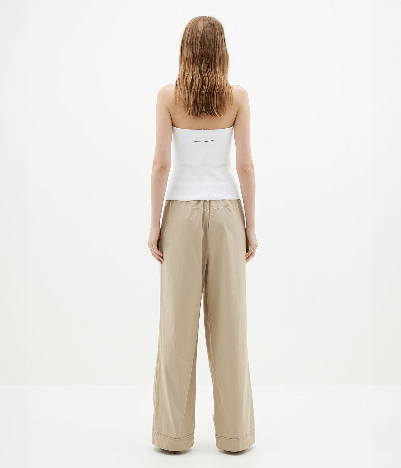 BASSIKE COTTON SUMMER PANT- TAN