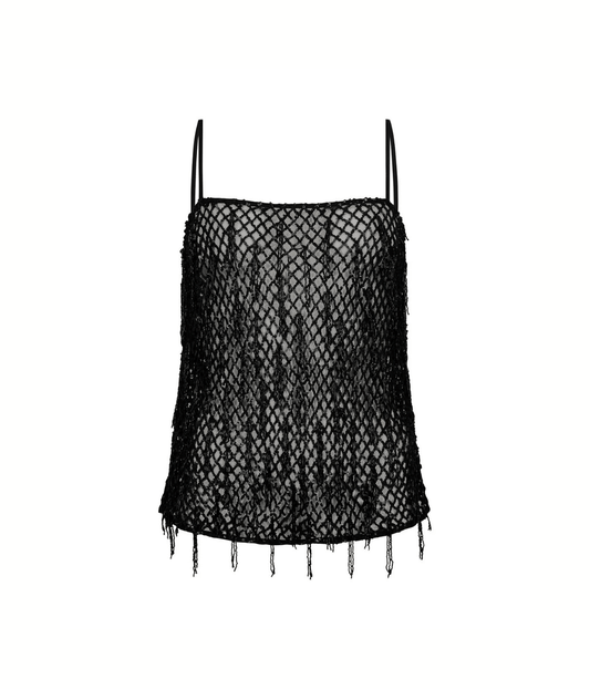BEAD SINGLET TOP | HARRIS TAPPER HARRIS TAPPER BEAD SINGLET TOP