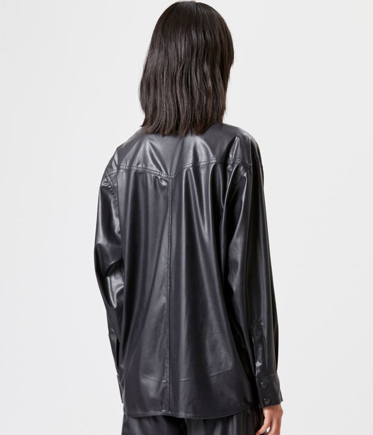 Isabel marant hot sale leather shirt