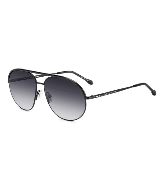 BLACK AVIATOR SUNGLASSES- IM0200/S | ISABEL MARANT EYEWEAR |  ISABEL MARANT EYEWEAR BLACK AVIATOR SUNGLASSES- IM0200/S