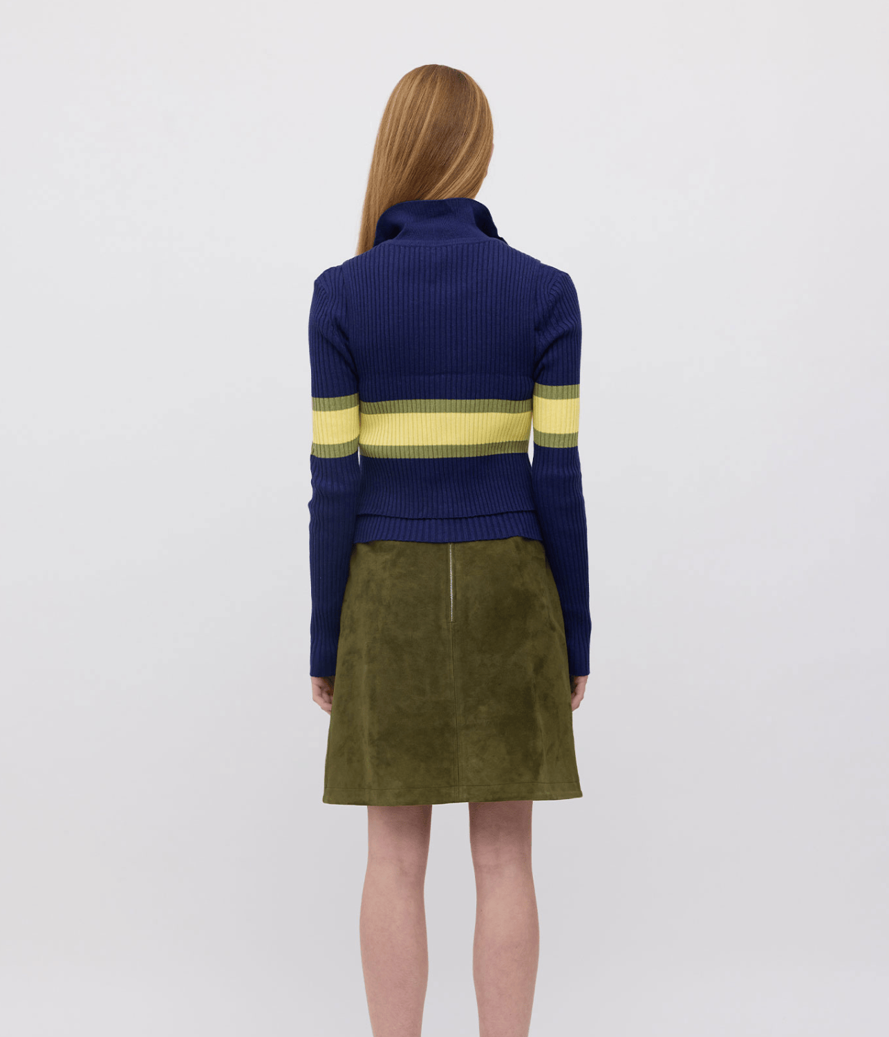 BONNIE SUEDE MIDI SKIRT | WYNN HAMLYN WYNN HAMLYN BONNIE SUEDE MIDI SKIRT