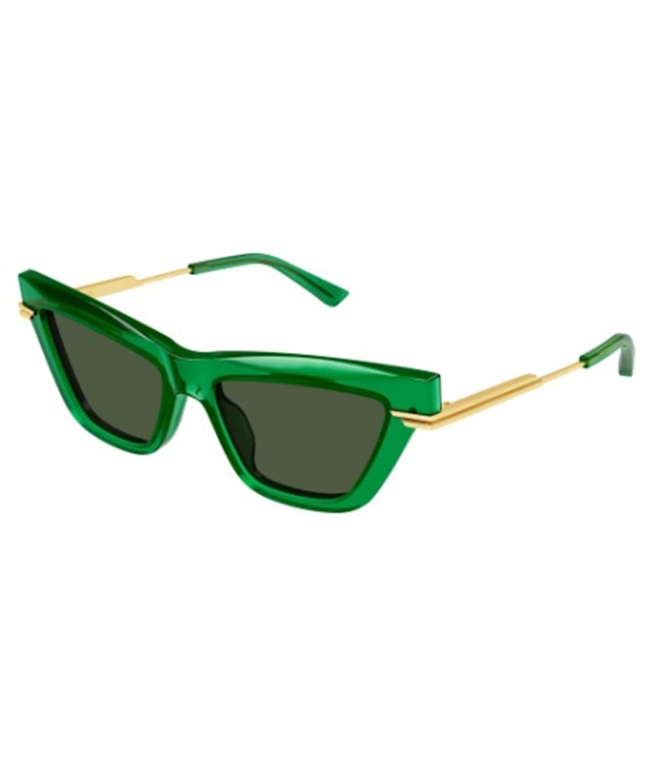 BOTTEGA VENETA GREEN ACETATE SUNGLASSES- BV1241S003