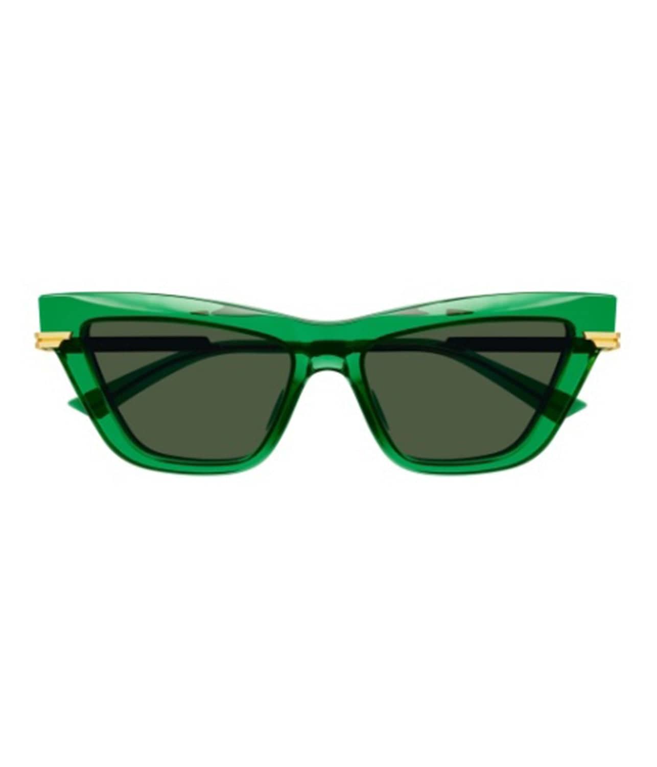 BOTTEGA VENETA GREEN ACETATE SUNGLASSES- BV1241S003