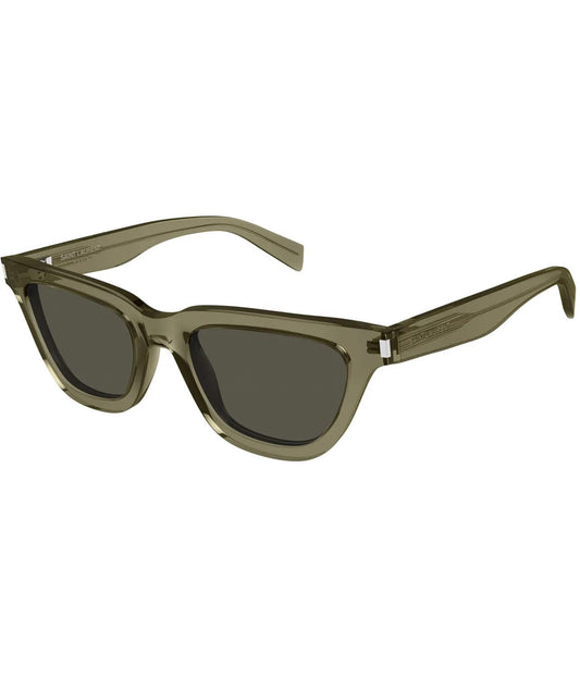 BROWN ACETATE SUNGLASSES-SL462SUPICE020 | SAINT LAURENT |  SAINT LAURENT BROWN ACETATE SUNGLASSES-SL462SUPICE020