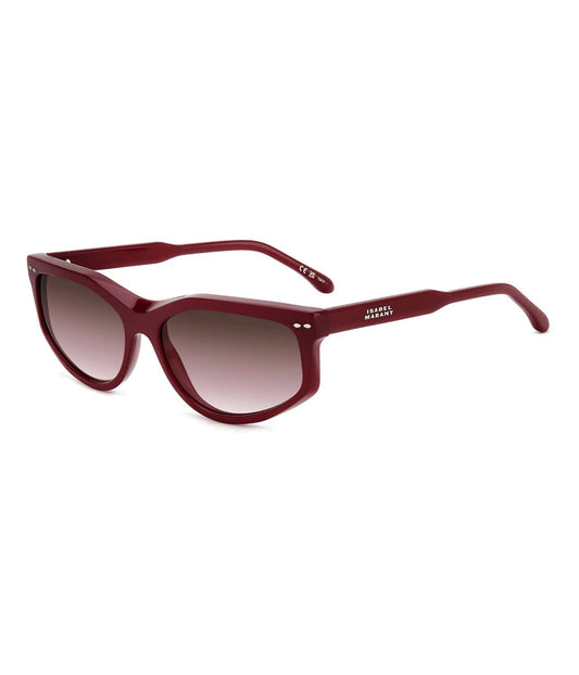 BURGUNDY ACETATE SUNGLASSES- IM0194/S | ISABEL MARANT EYEWEAR |  ISABEL MARANT EYEWEAR BURGUNDY ACETATE SUNGLASSES- IM0194/S