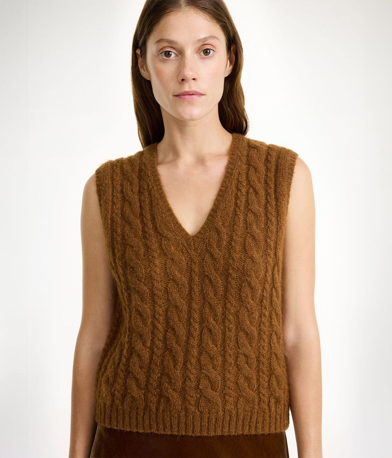 BY MALENE BIRGER SIMEA VEST- BISON