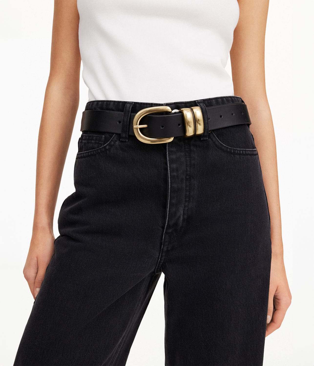 BY MALENE BIRGER ZOIRA BELT- BLACK