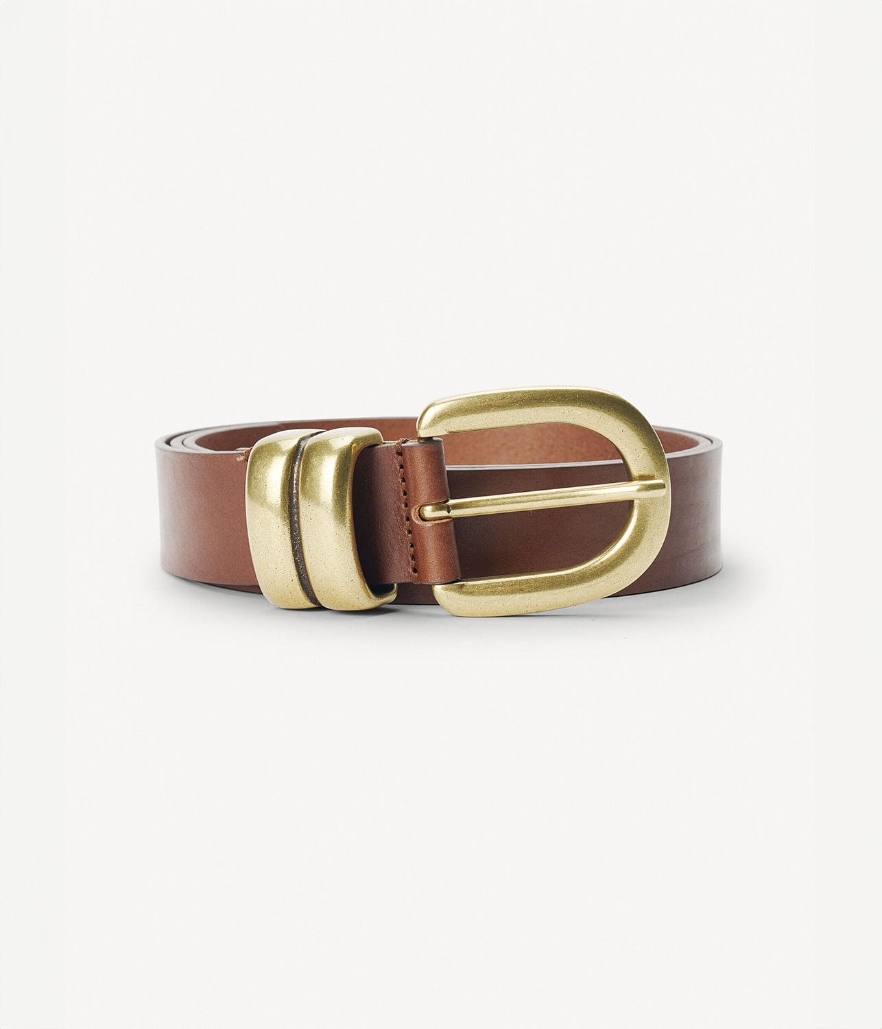 BY MALENE BIRGER ZOIRA BELT- DARK BROWN