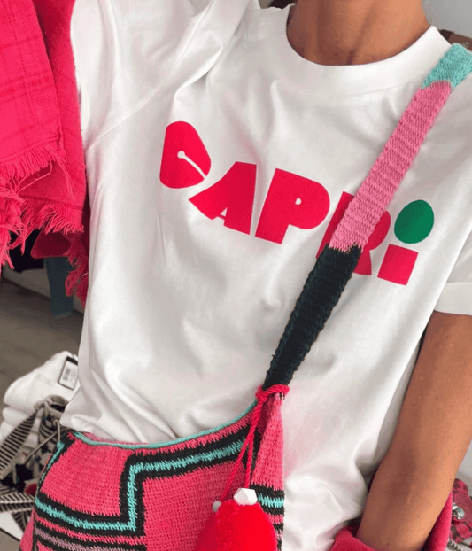 CAPRI RED T-SHIRT | LITTLE PALMA LITTLE PALMA CAPRI RED T-SHIRT