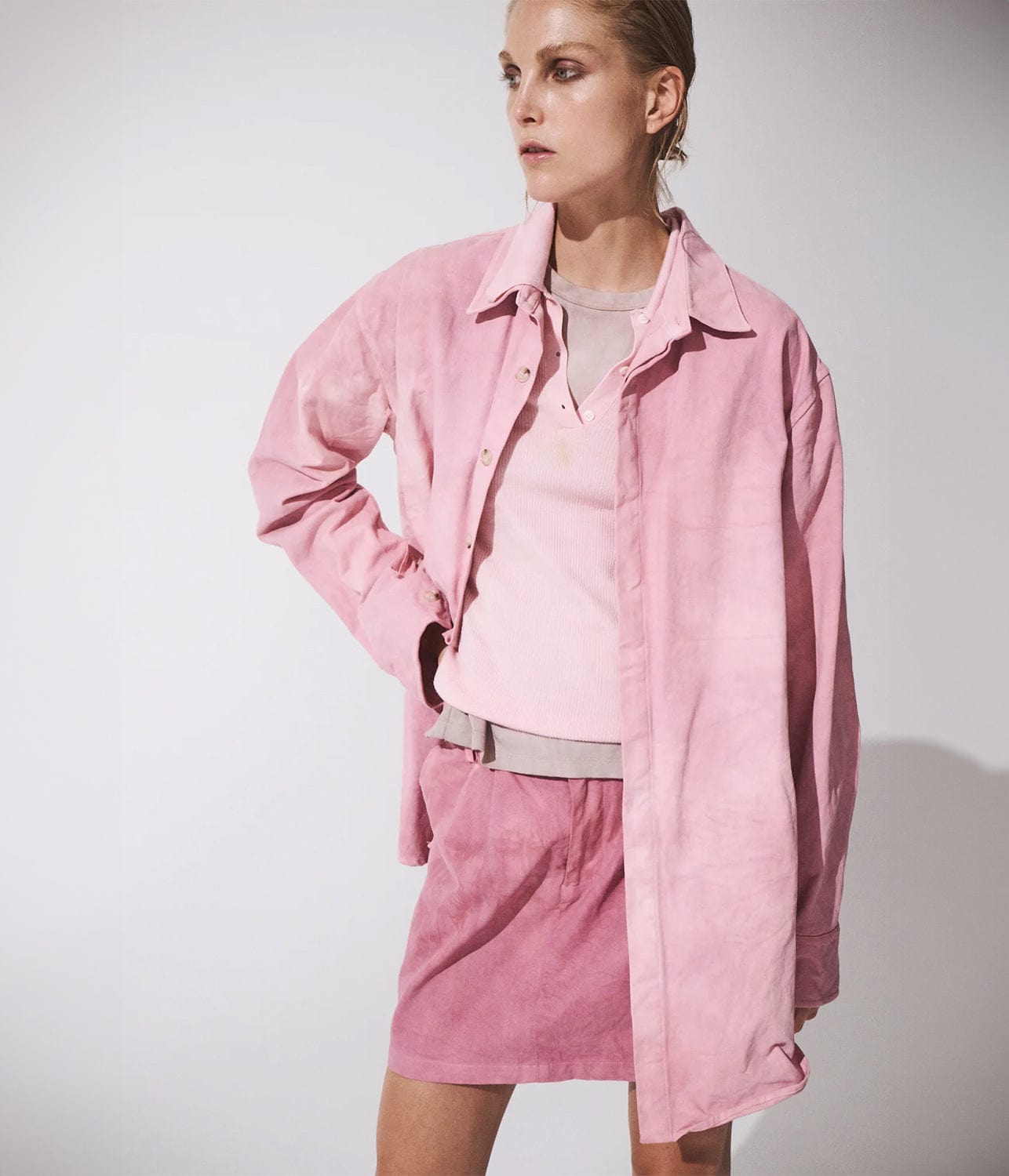 CARGO SHIRT JACKET- CAMEO | LUUDA |  LUUDA CARGO SHIRT JACKET- CAMEO