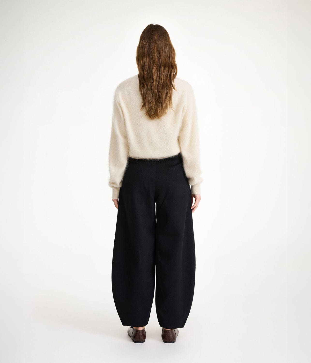 CARLIEN WOOL PANTS- BLACK | BY MALENE BIRGER |  BY MALENE BIRGER CARLIEN WOOL PANTS- BLACK