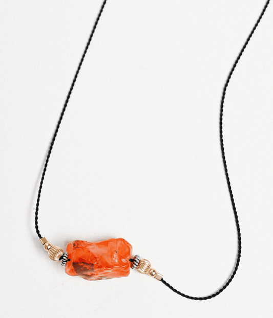 CARNELIAN NECKLACE | PETITE GRAND PETITE GRAND CARNELIAN NECKLACE