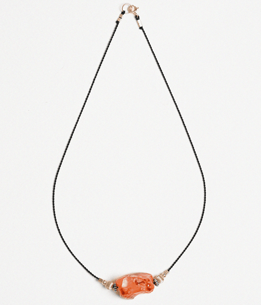CARNELIAN NECKLACE | PETITE GRAND PETITE GRAND CARNELIAN NECKLACE