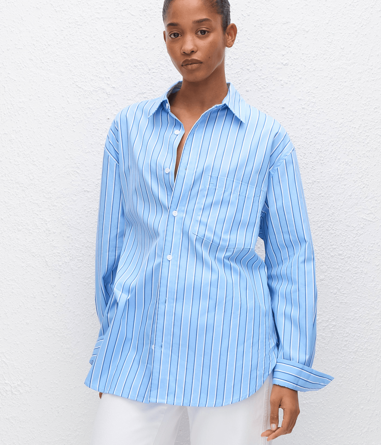 CLASSIC STRIPE SHIRT | MATTEAU  MATTEAU CLASSIC STRIPE SHIRT