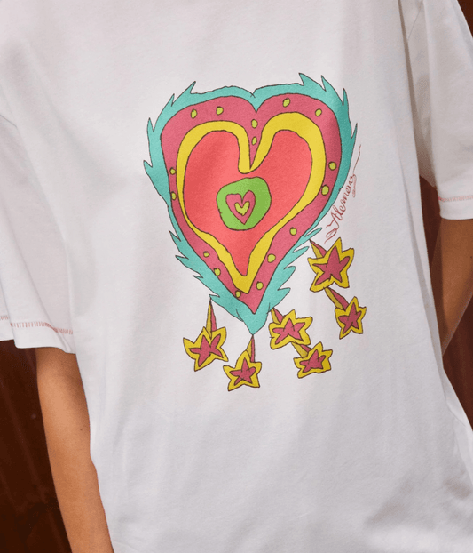 CONTESSA HEART TEE | ALEMAIS ALEMAIS CONTESSA HEART TEE