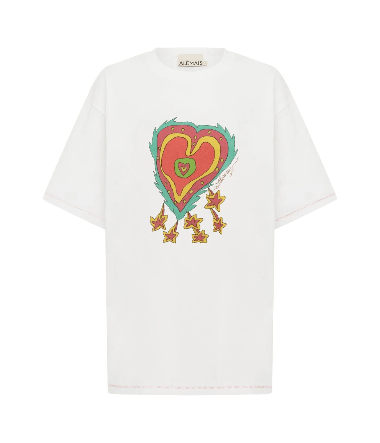 CONTESSA HEART TEE | ALEMAIS ALEMAIS CONTESSA HEART TEE