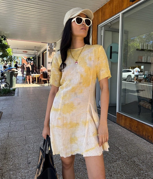 COOL DRESS- PINEAPPLE | LUUDA |  LUUDA COOL DRESS- PINEAPPLE