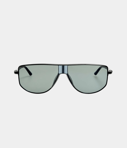 CORSA SUNGLASSES IN BLACK AND GREY | JACQUEMUS JACQUEMUS CORSA SUNGLASSES