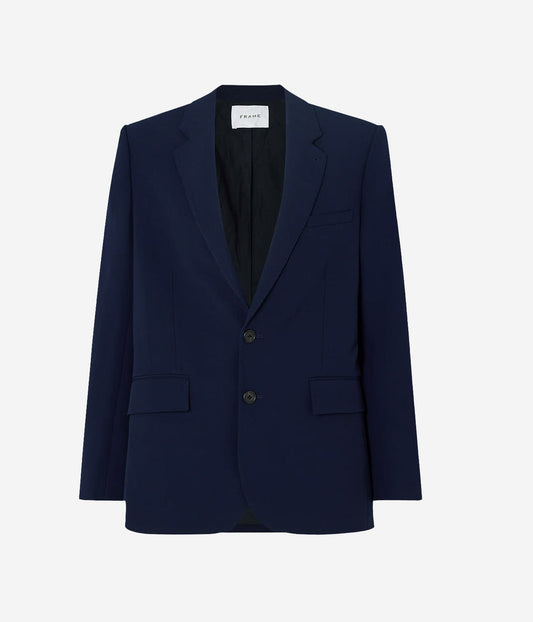 EVERYDAY BLAZER- NAVY | FRAME |  FRAME EVERYDAY BLAZER- NAVY