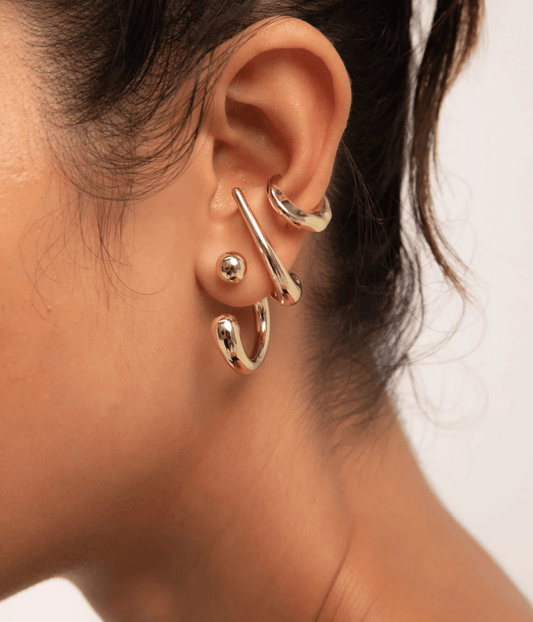 EVERYTHING LOBE EARRING | F + H STUDIOS F+H EVERYTHING LOBE EARRING