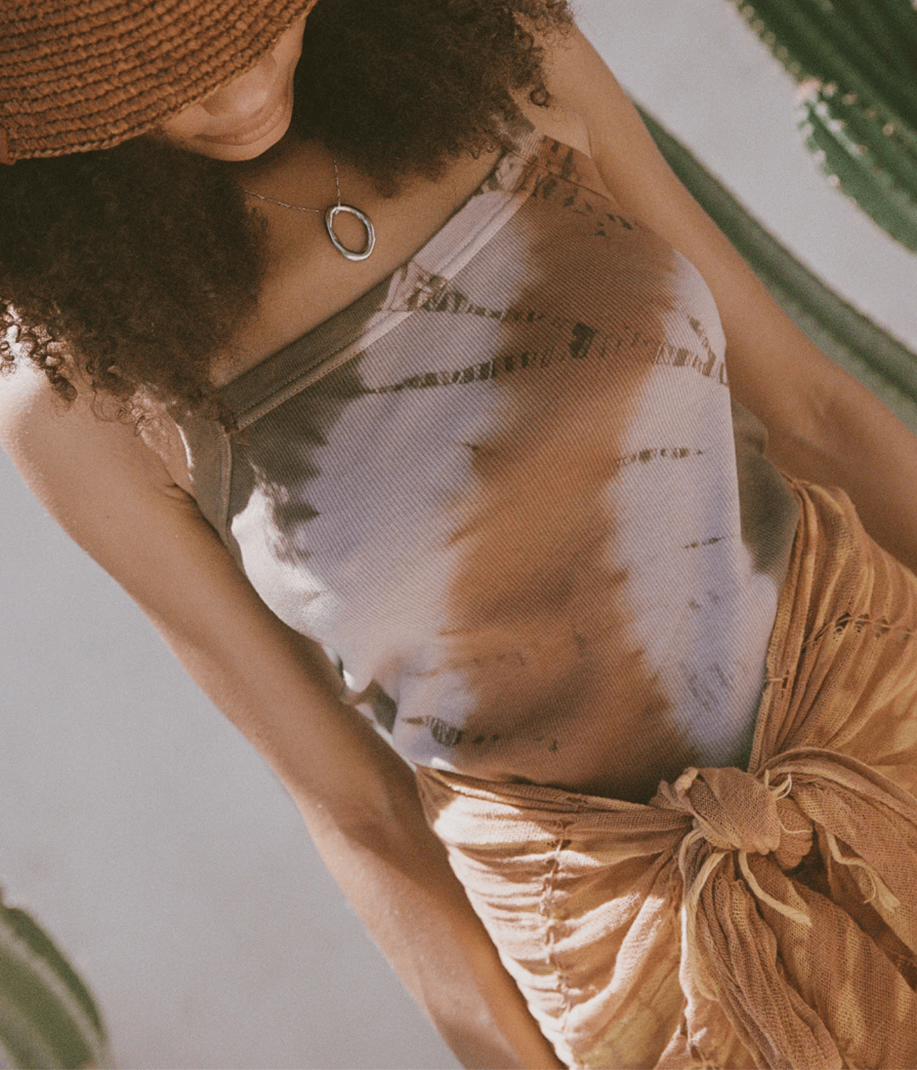 EVOLVE HANDWOVEN SARONG | BLYSS STUDIOS BLYSS STUDIOS EVOLVE HANDWOVEN SARONG - SUN GOLD