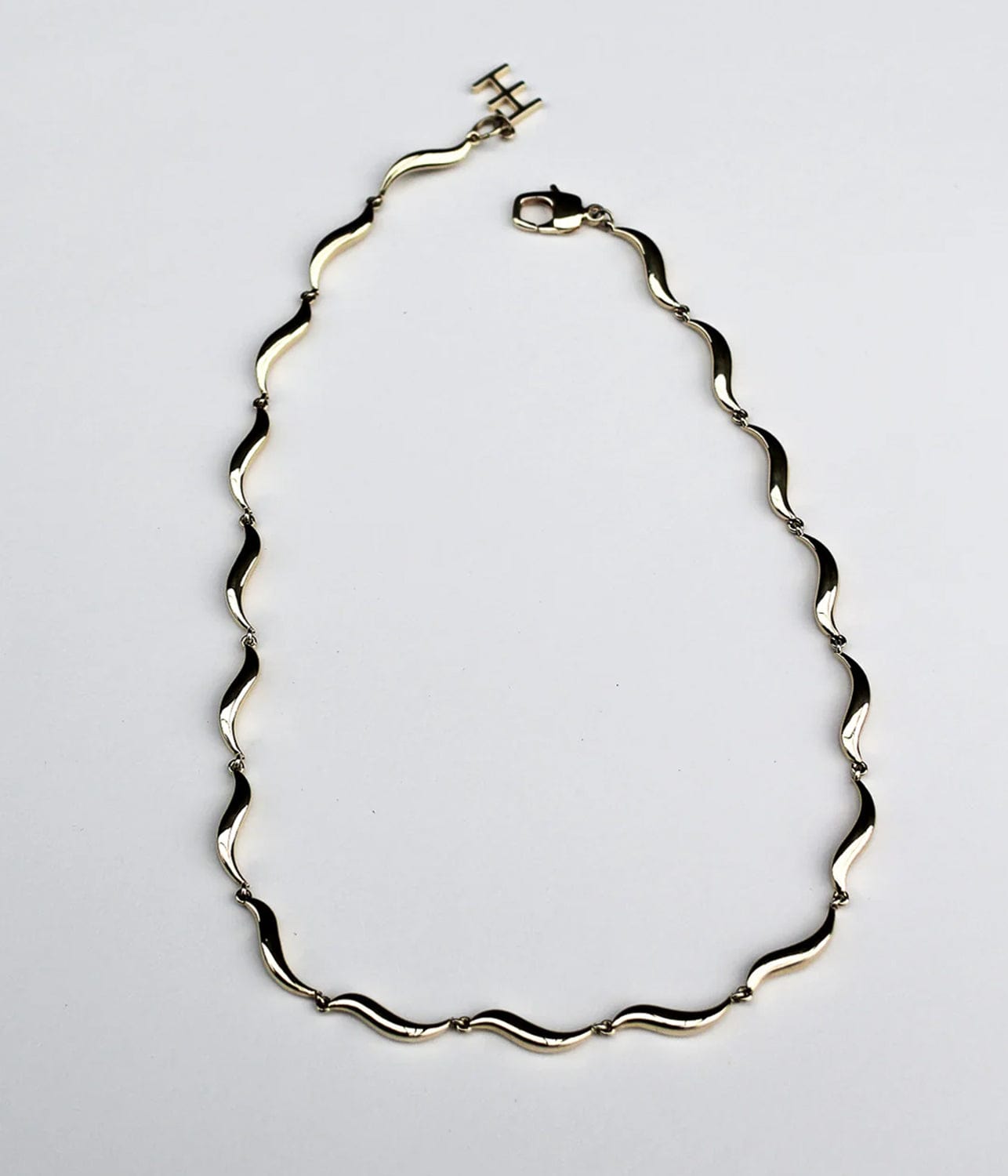 F+H WAVE CHOKER- GOLD