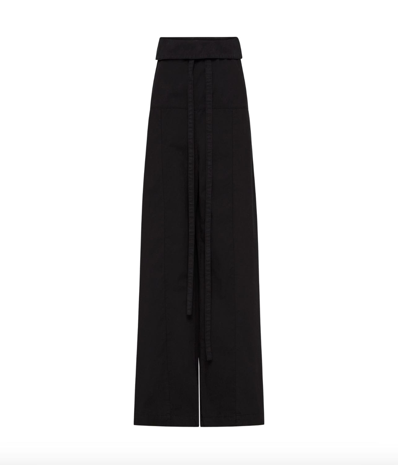 FISHERMAN DRAWCORD PANT- BLACK | MATTEAU | MATTEAU FISHERMAN DRAWCORD PANT- BLACK