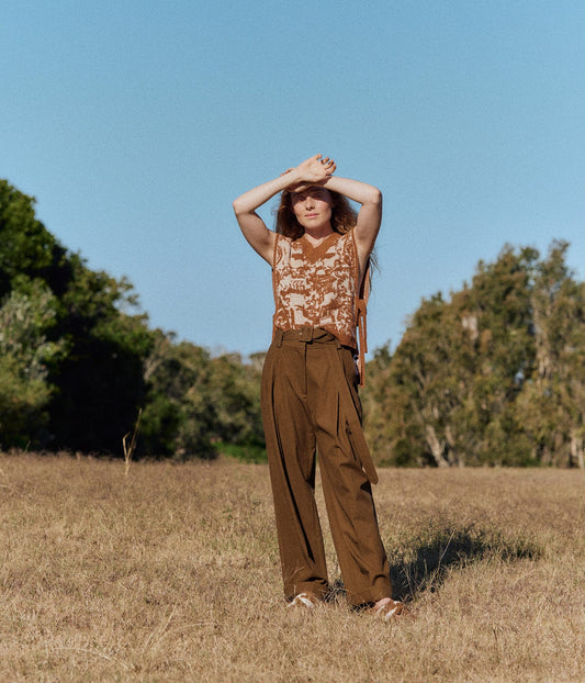 FLOYD PANT- OLIVE | LEE MATHEWS |  LEE MATHEWS FLOYD PANT- OLIVE