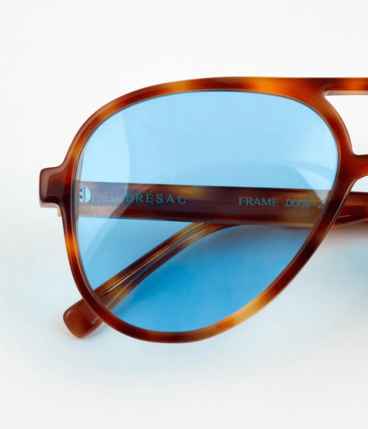 FRAME 1 SUNGLASSES- HAVANA | BRÉSAC |  BRÉSAC FRAME 8 SUNGLASSES- HAVANA/ BLUE