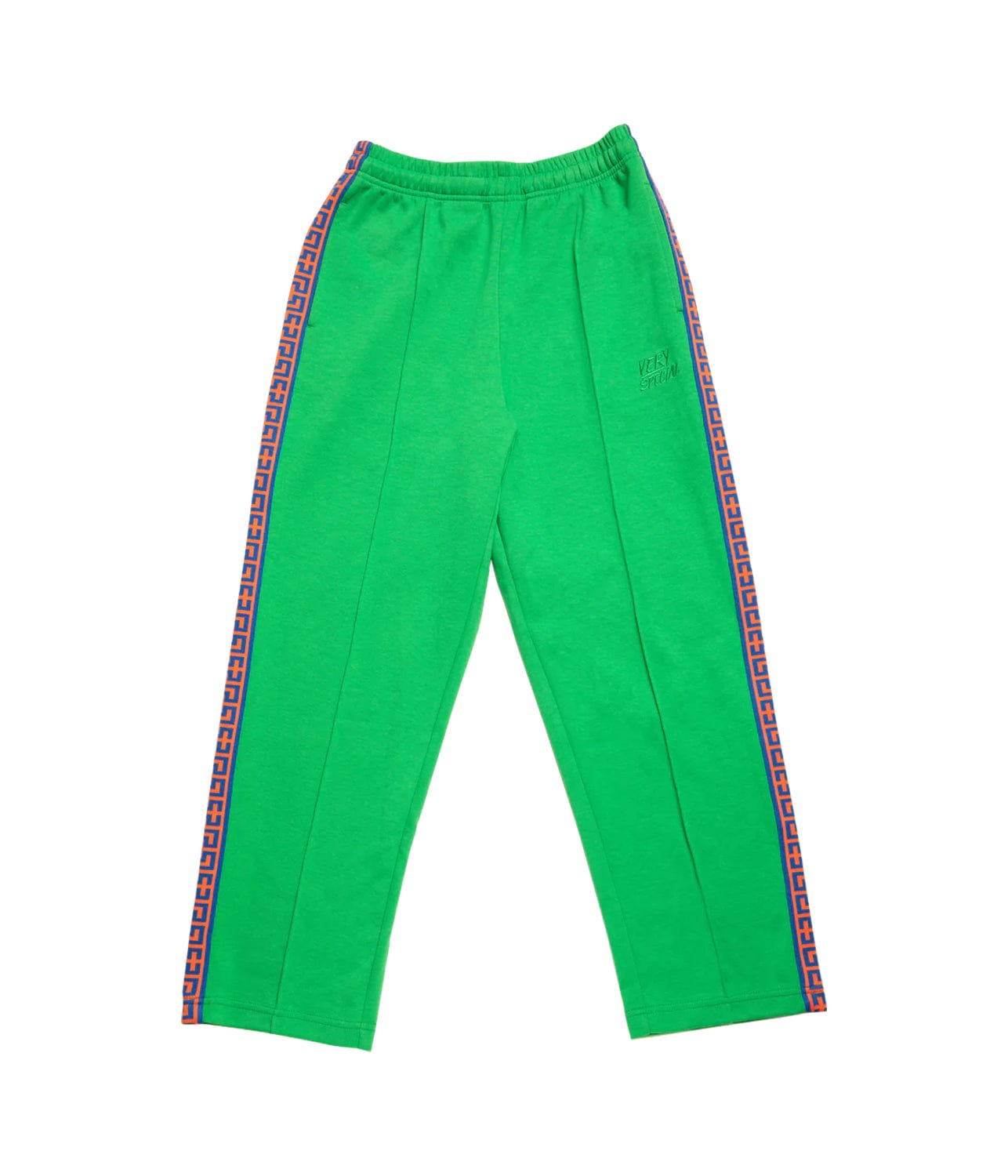 GEO TRACK PANT- GREEN | SOMETHING VERY SPECIAL | SOMETHING VERY SPECIAL GEO TRACK PANT- GREEN