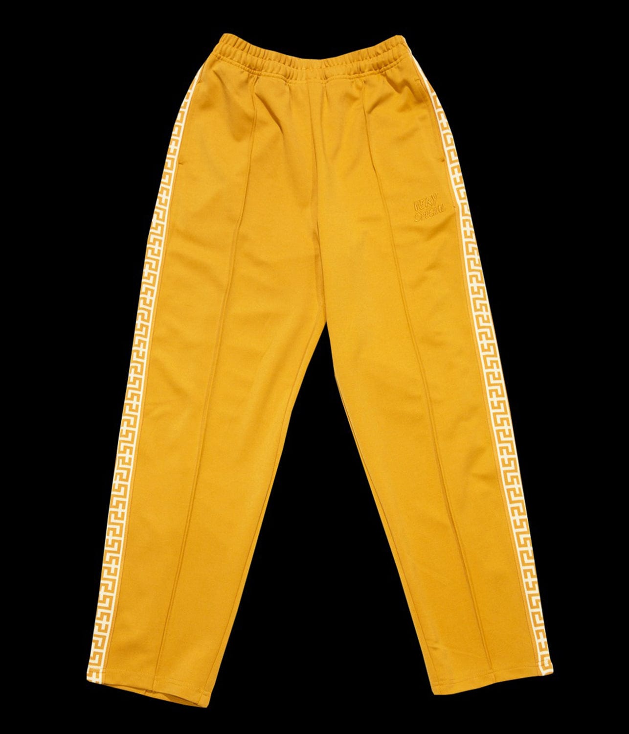 GEO TRACK PANT- MUSTARD | SOMETHING VERY SPECIAL |  SOMETHING VERY SPECIAL GEO TRACK PANT- MUSTARD