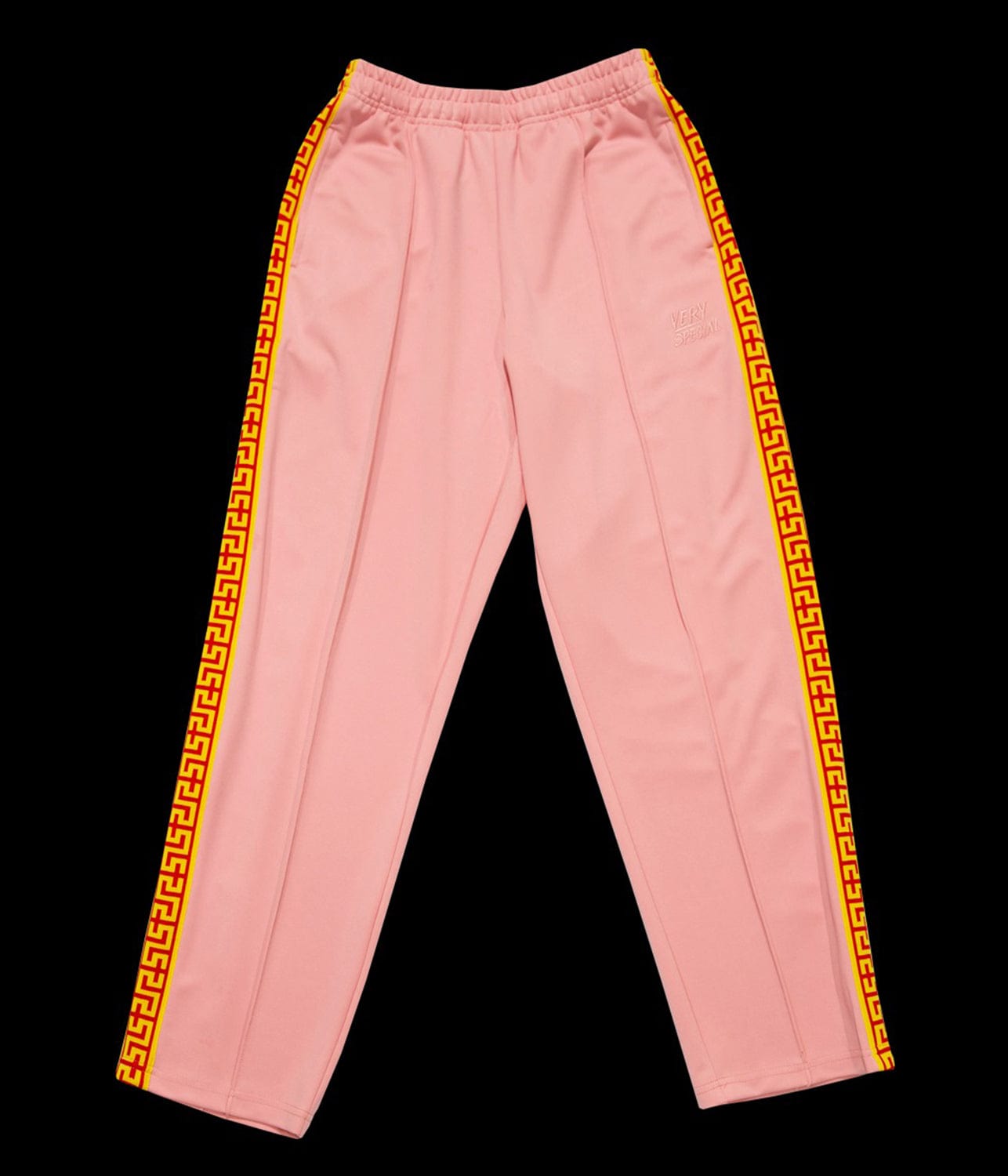 GEO TRACK PANT - PINK | SOMETHING VERY SPECIAL |  SOMETHING VERY SPECIAL GEO TRACK PANT - PINK