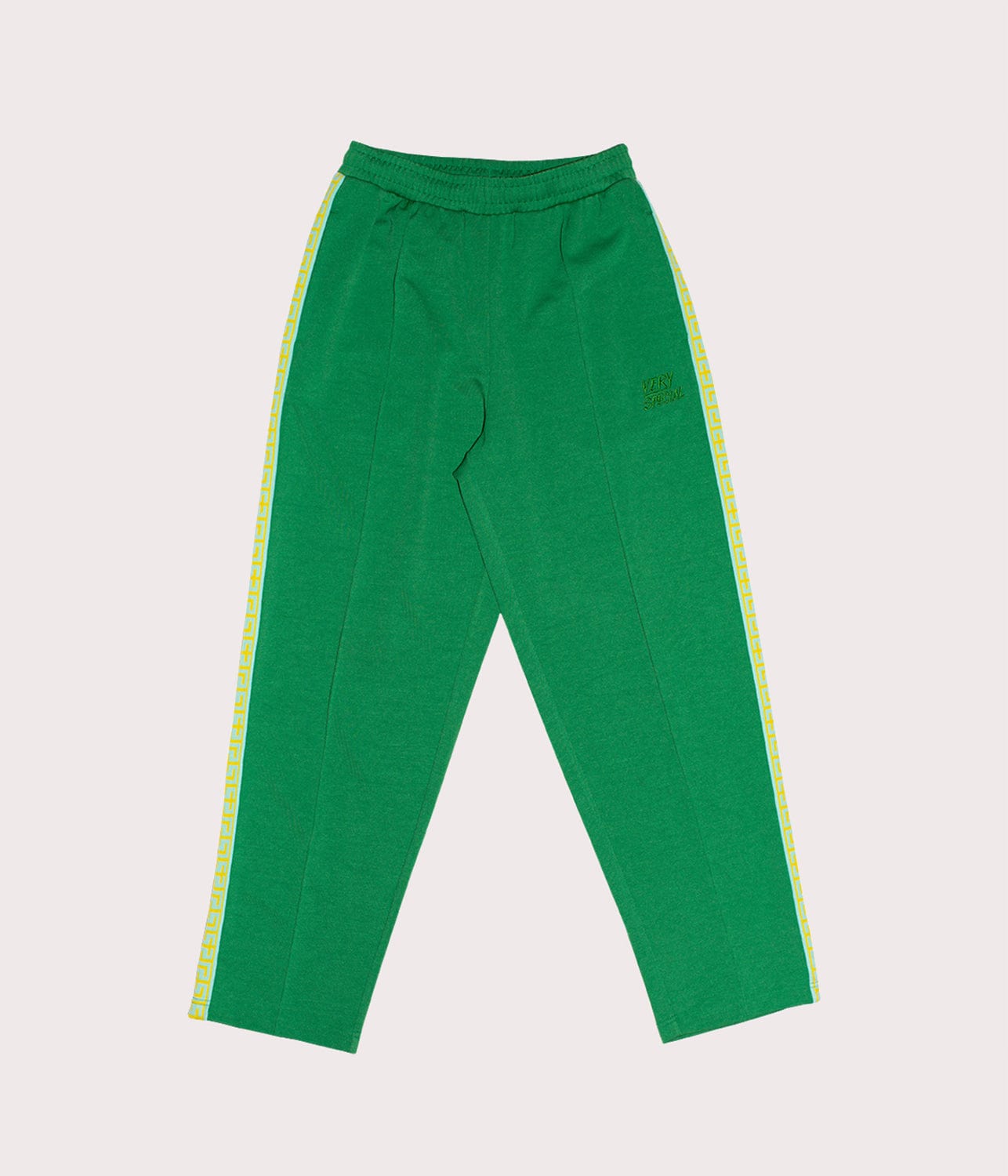 GEO TRACKPANTS- GREEN | SOMETHING VERY SPECIAL | SOMETHING VERY SPECIAL GEO TRACKPANTS- GREEN