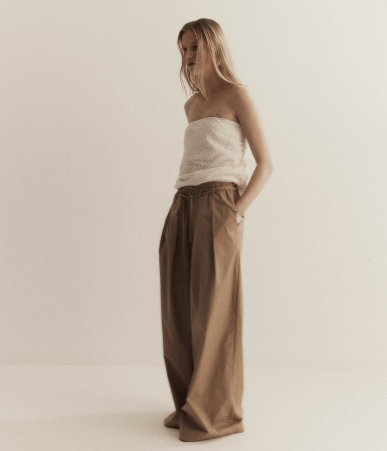 GIO TROUSER | BROWN | HARRIS TAPPER HARRIS TAPPER GIO TROUSER