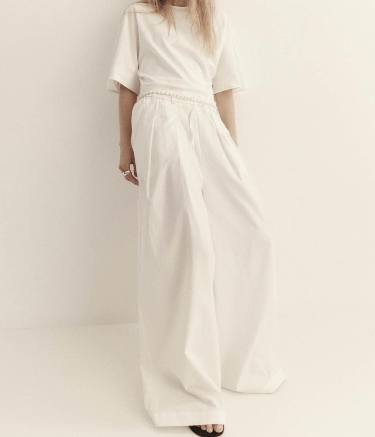 GIO TROUSER | WHITE | HARRIS TAPPER HARRIS TAPPER GIO TROUSER