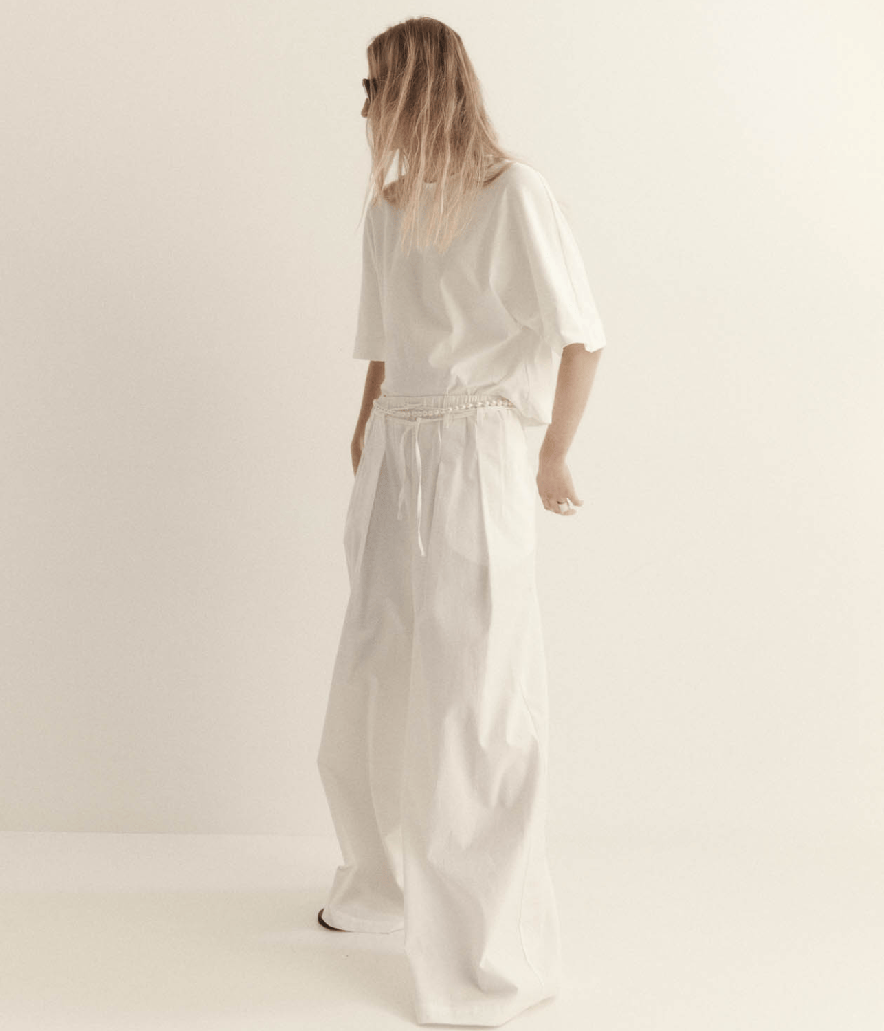 GIO TROUSER | WHITE | HARRIS TAPPER HARRIS TAPPER GIO TROUSER