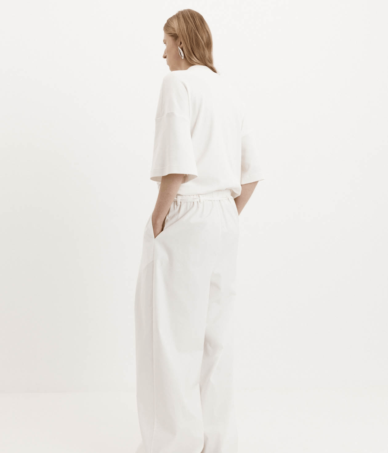 GIO TROUSER | WHITE | HARRIS TAPPER HARRIS TAPPER GIO TROUSER