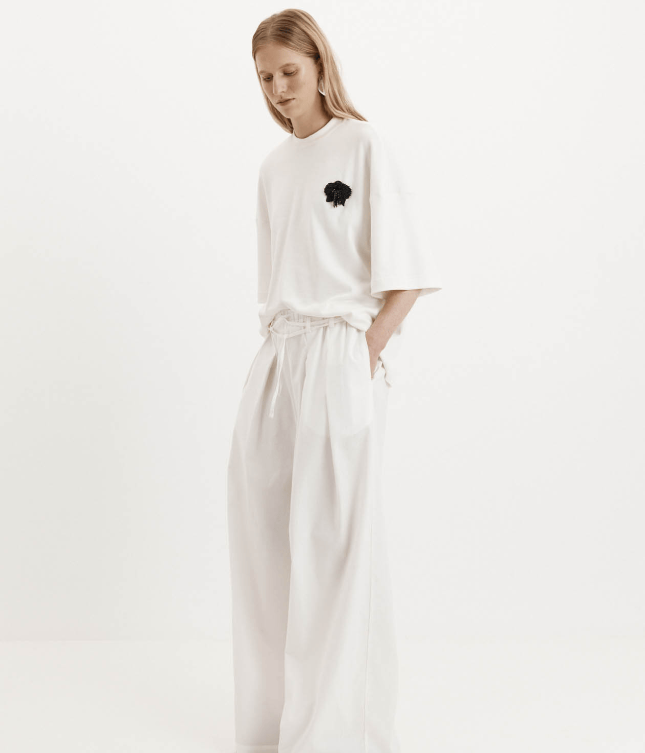 GIO TROUSER | WHITE | HARRIS TAPPER HARRIS TAPPER GIO TROUSER