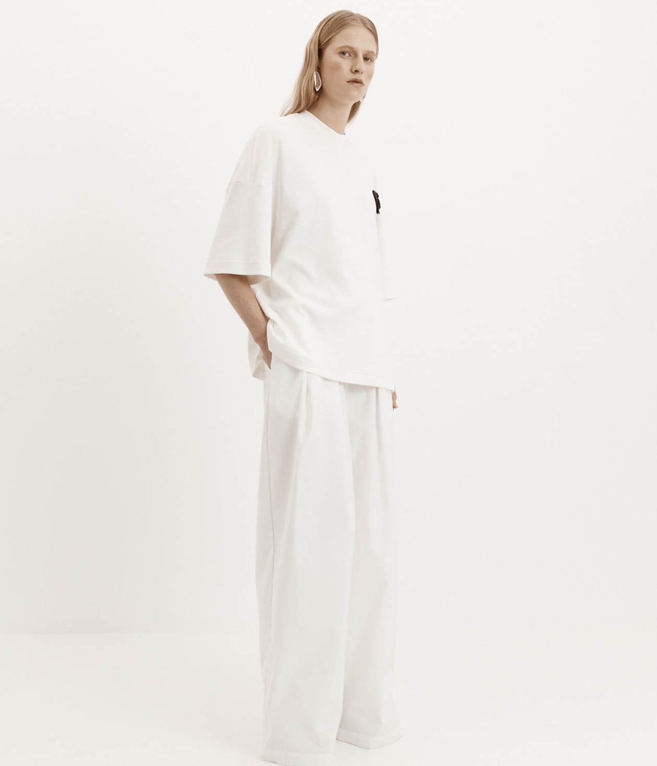 GIO TROUSER | WHITE | HARRIS TAPPER HARRIS TAPPER GIO TROUSER