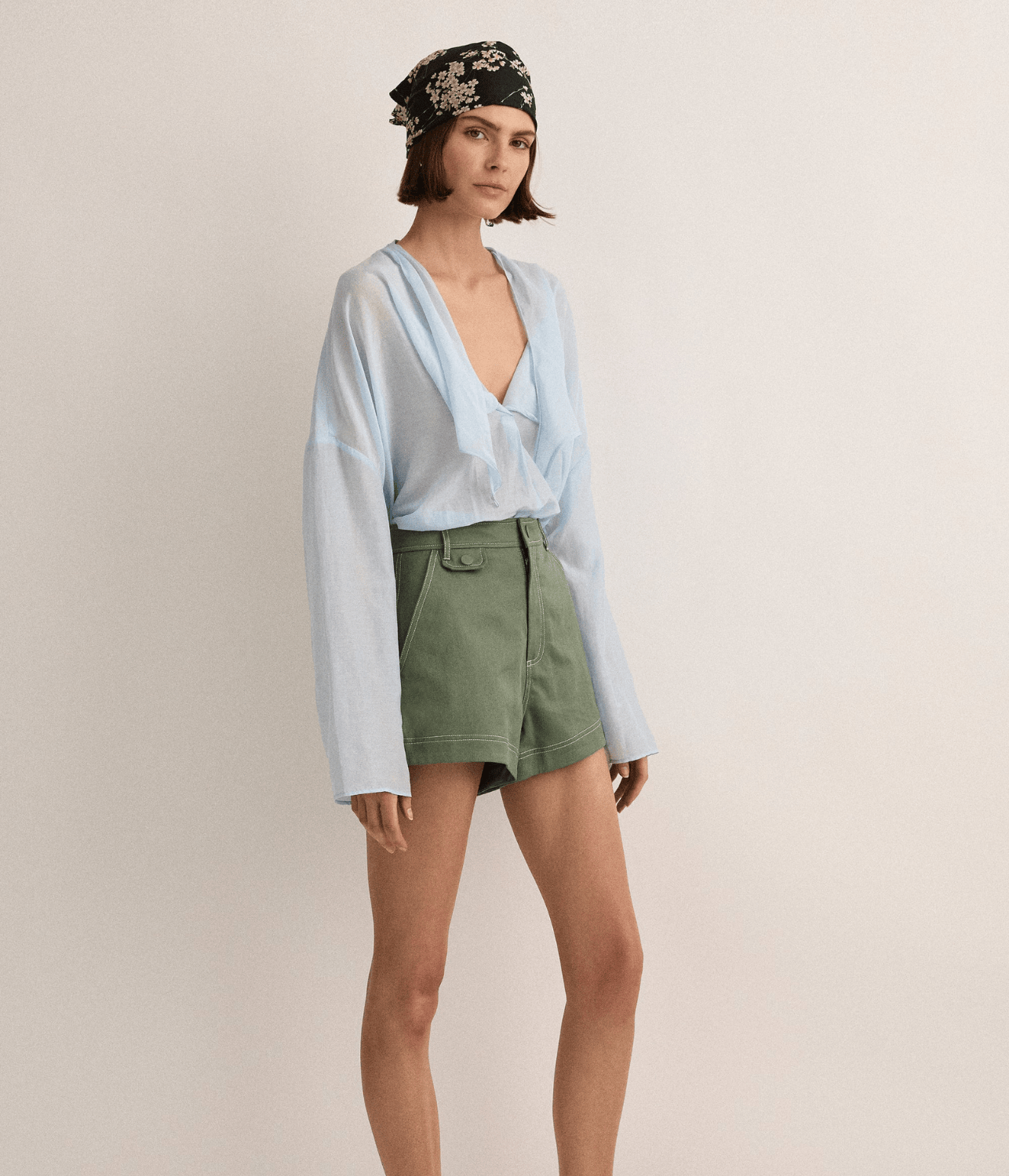 GRECO SHORT | BANKSIA GREEN | SJC MADE FOR TRAVEL SJC MADE FOR TRAVEL GRECO SHORT | BANKSIA GREEN