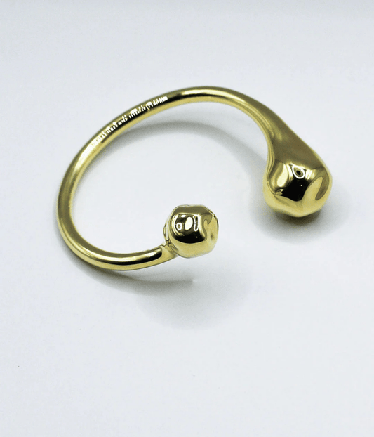 HARDCORE HAMMERED WRIST CUFF | F + H STUDIOS F+H HARDCORE HAMMERED WRIST CUFF