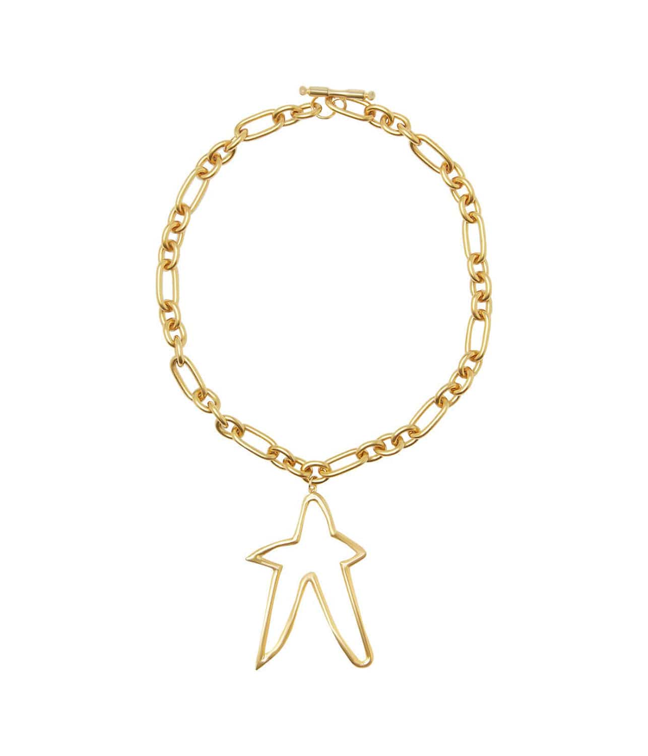 HIGH ROLLER STAR CHAIN NECKLACE | ALEMAIS | ALEMAIS HIGH ROLLER STAR CHAIN NECKLACE