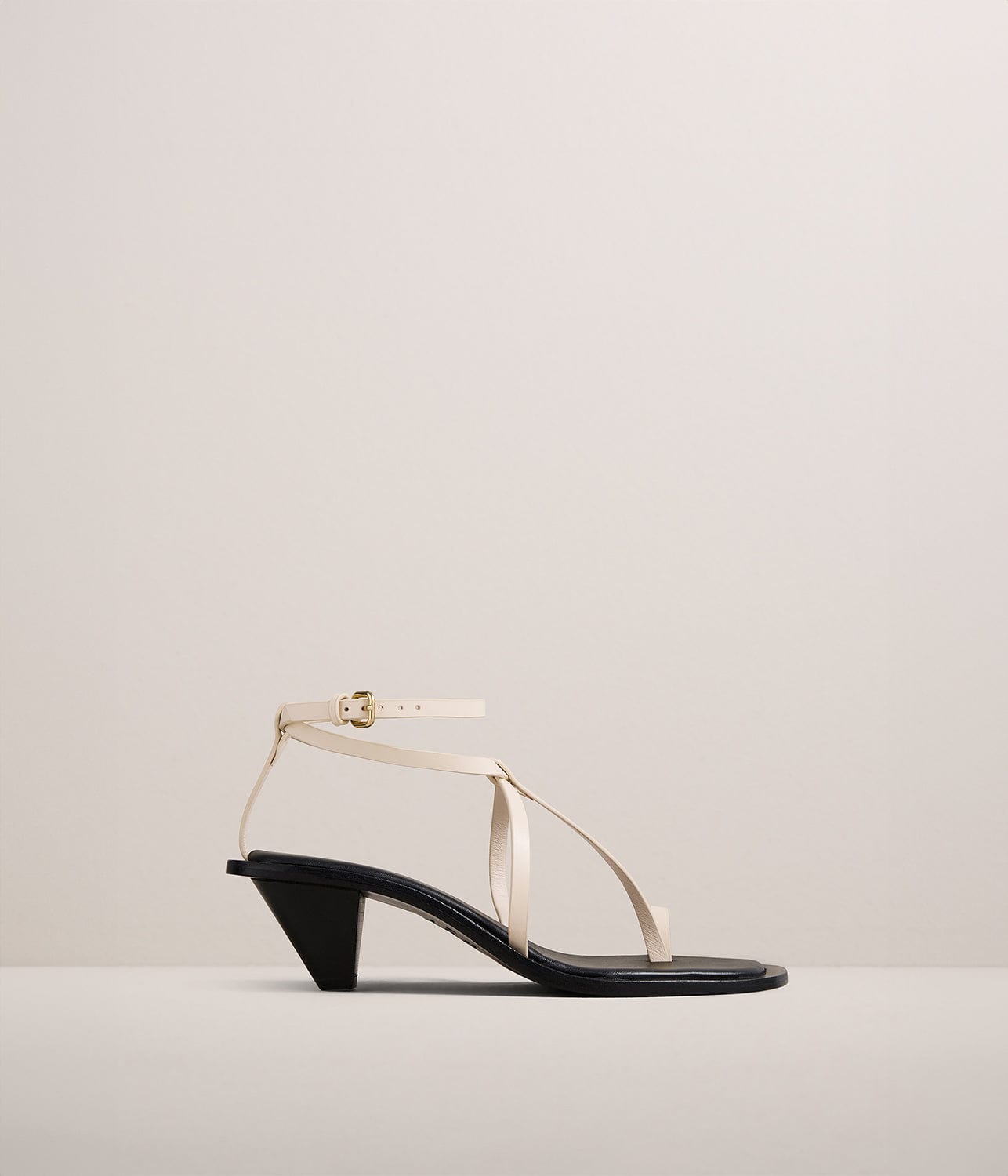 HYDE HEELED SANDAL- EGGSHELL | A.EMERY |  A.EMERY HYDE HEELED SANDAL- EGGSHELL