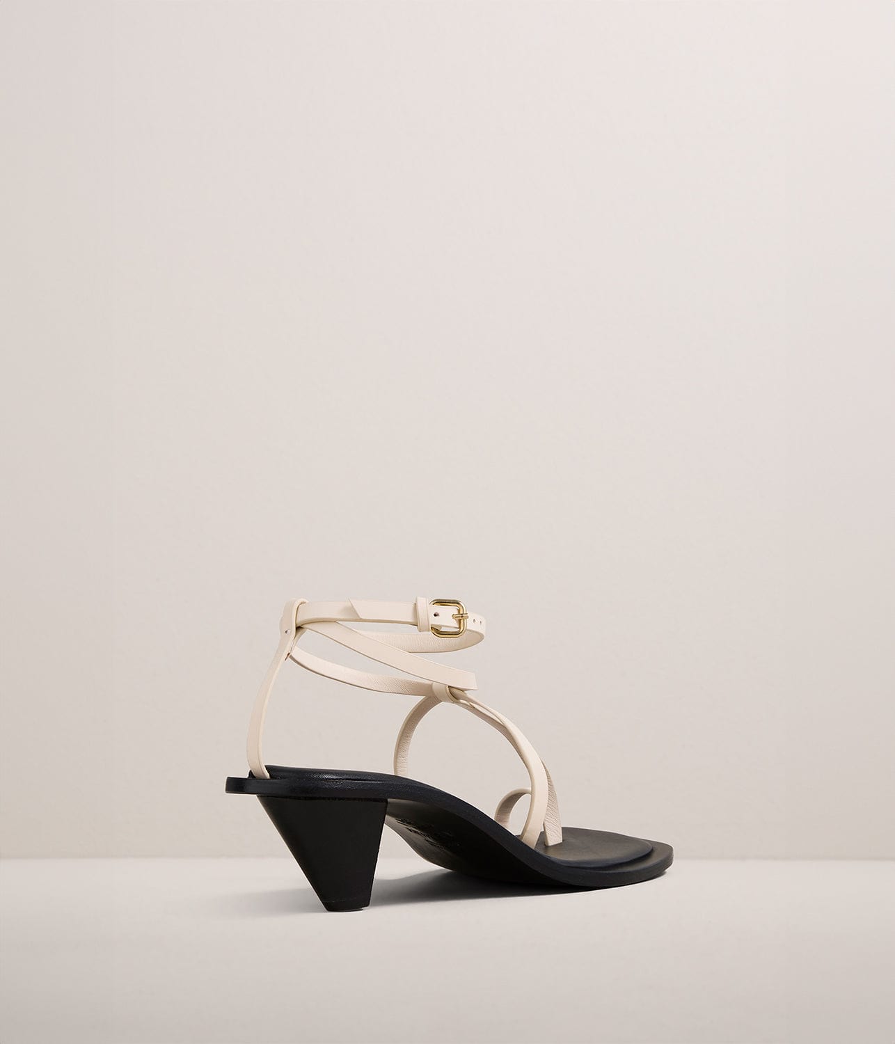 HYDE HEELED SANDAL- EGGSHELL | A.EMERY |  A.EMERY HYDE HEELED SANDAL- EGGSHELL