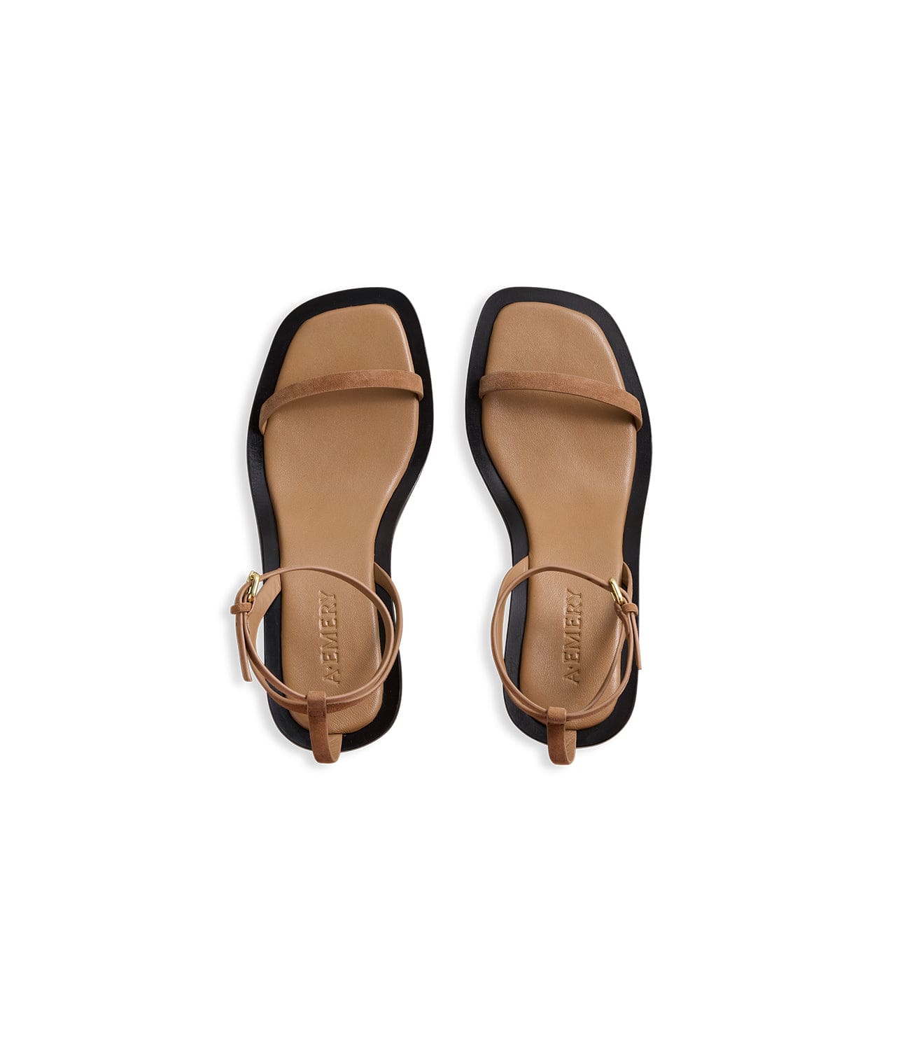 IRVING HEELED SANDAL- NUTMEG SUEDE | A.EMERY |  A.EMERY IRVING HEELED SANDAL- NUTMEG SUEDE