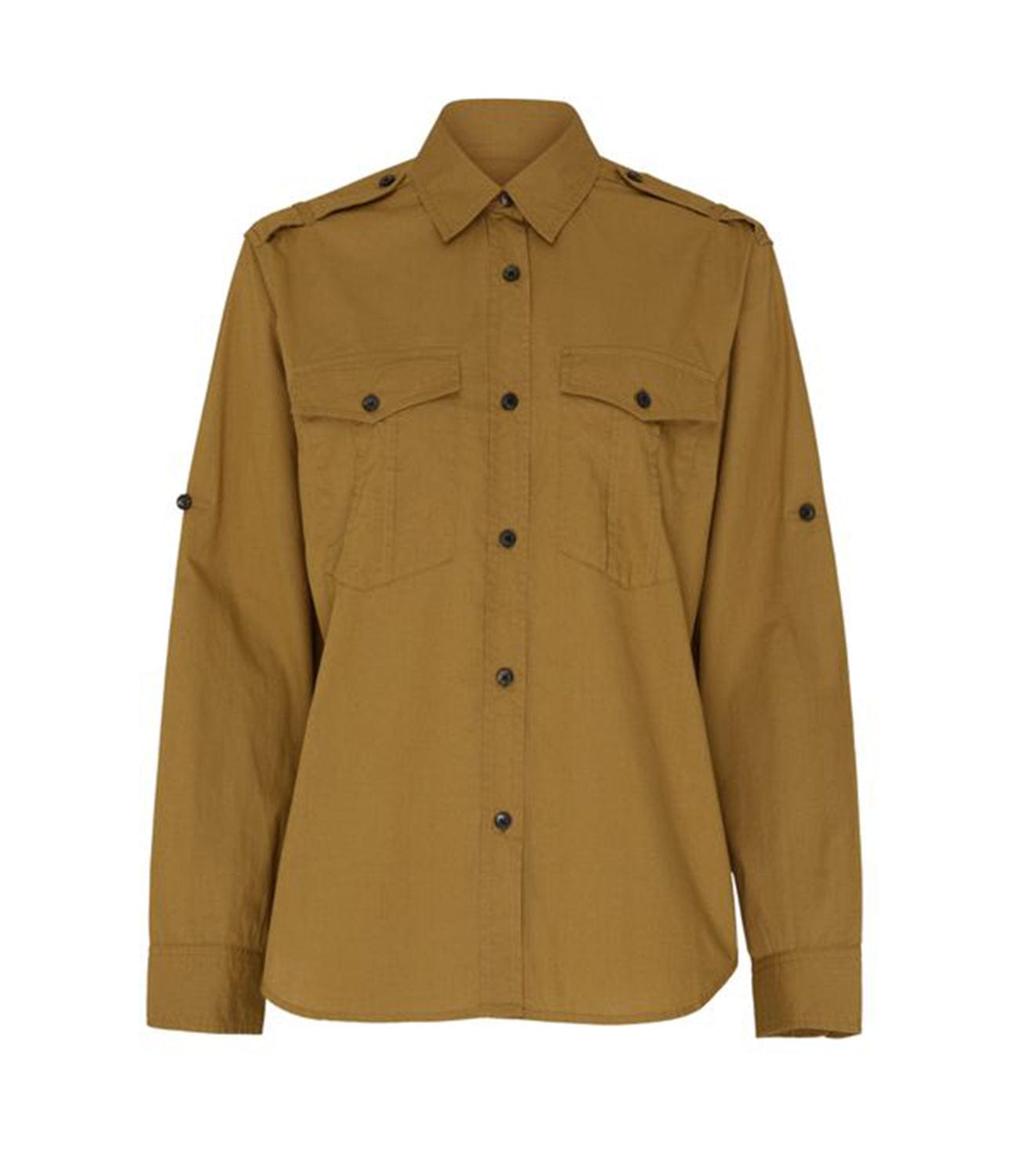 ISABEL MARANT ROMYA SHIRT- KHAKI